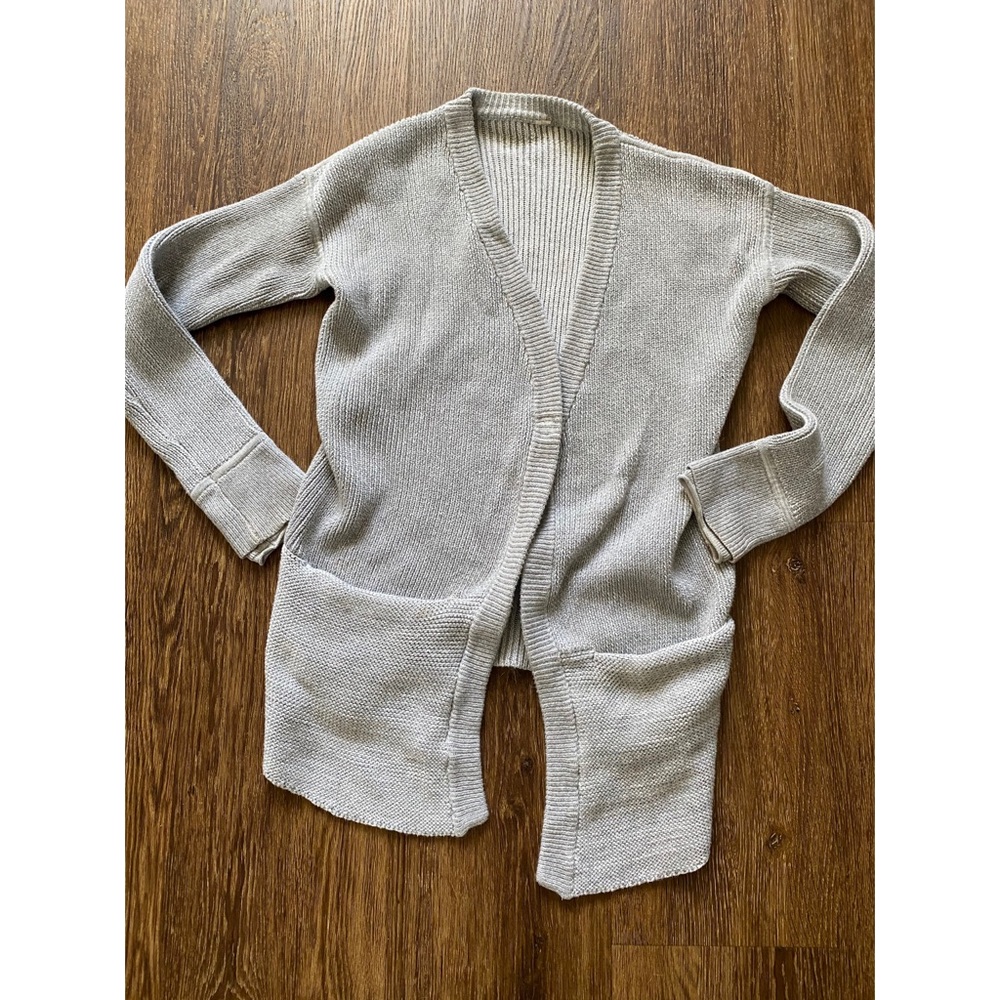 Lululemon asymmetrical knit sweater S